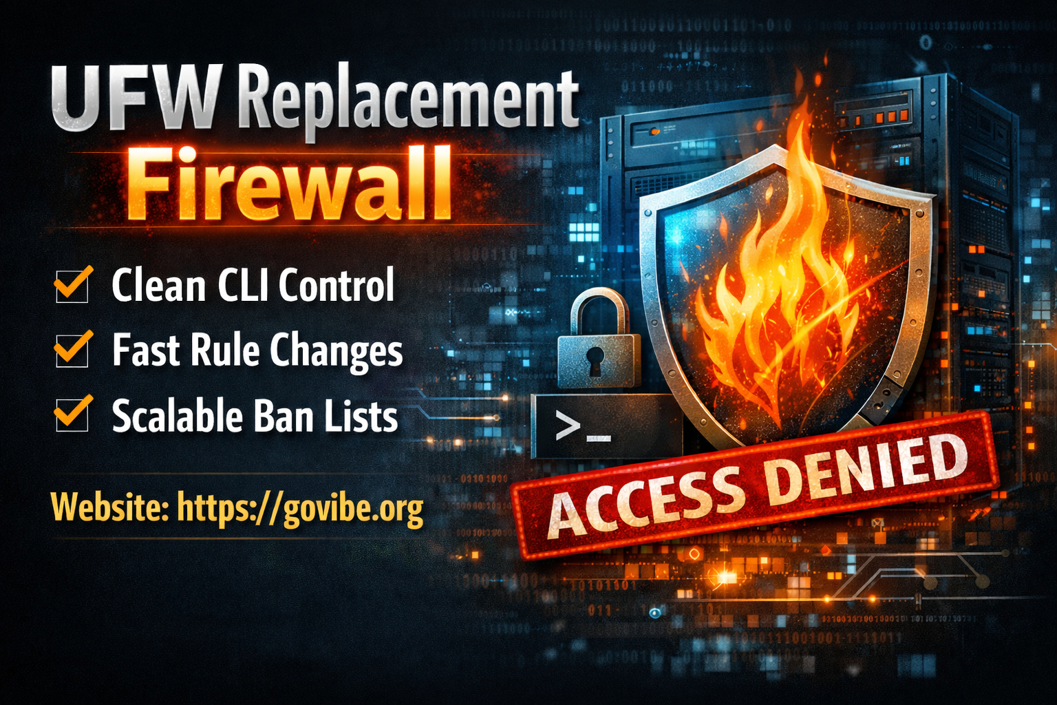 Govibe Firewall for Linux Coming Soon!
