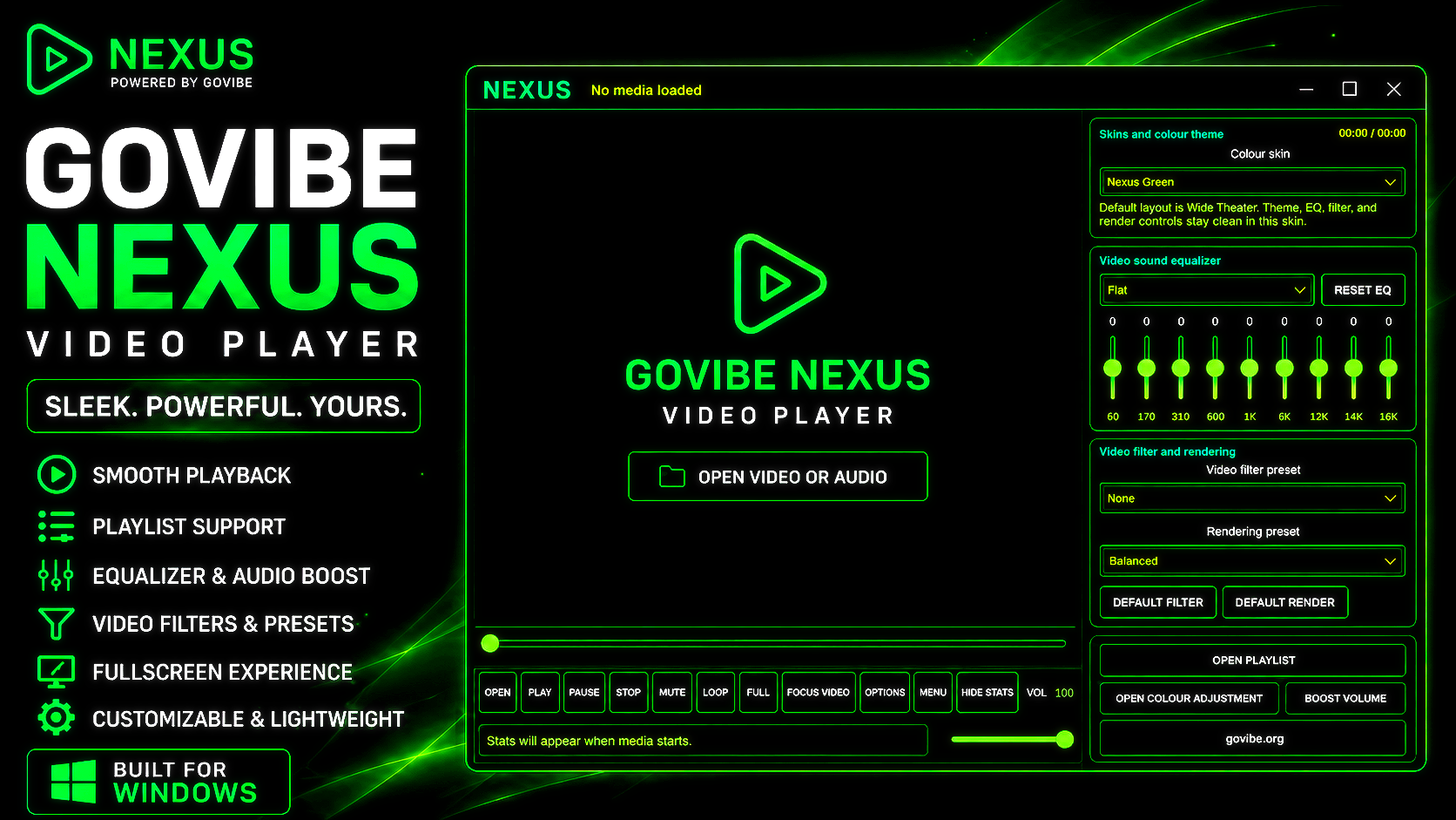 Govibe Nexus Video Player